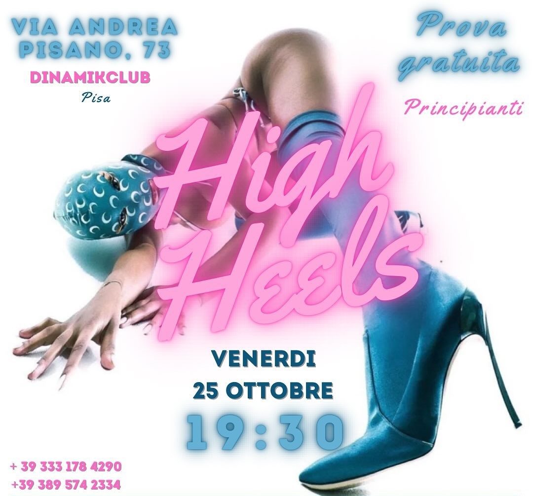 High Heels Dance Palestra Dinamikclub Pisa