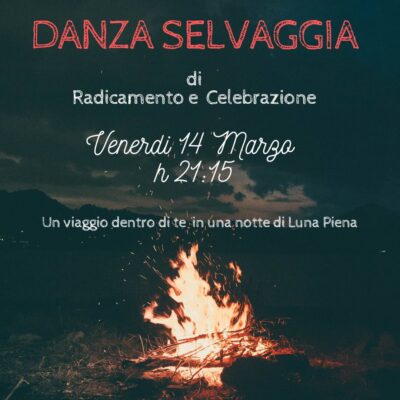 Scopri la Danza Selvaggia a Pisa il 14 marzo 2025: un viaggio di libertà, energia e radicamento attraverso il movimento consapevole. Prenota ora!